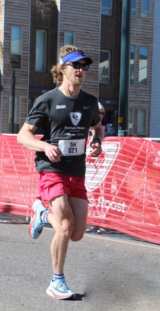 to cope with coronavirus anxiety, Justin Ross goes running