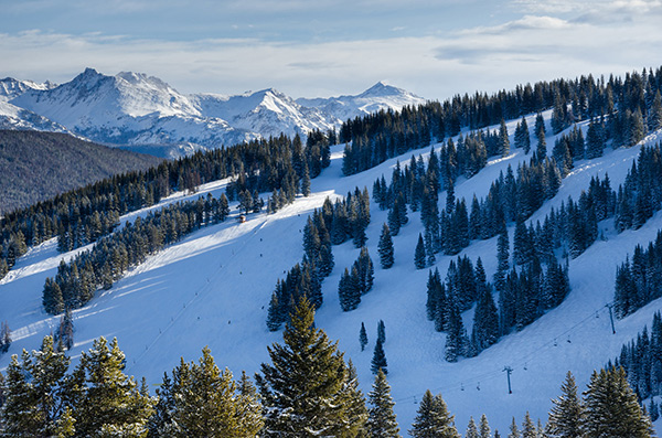 The coronavirus outbreak has hit Colorado's ski counties hard. Vail is among the ski areas that have been shut down.