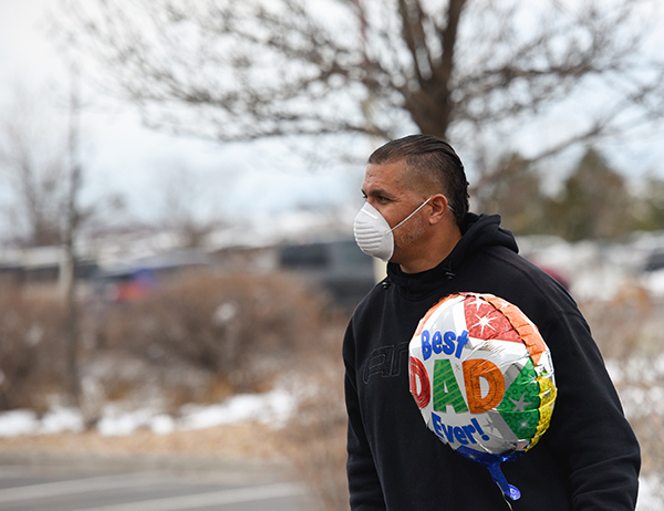 Rafael Hernandez waited for his dad to be released from the hospital.