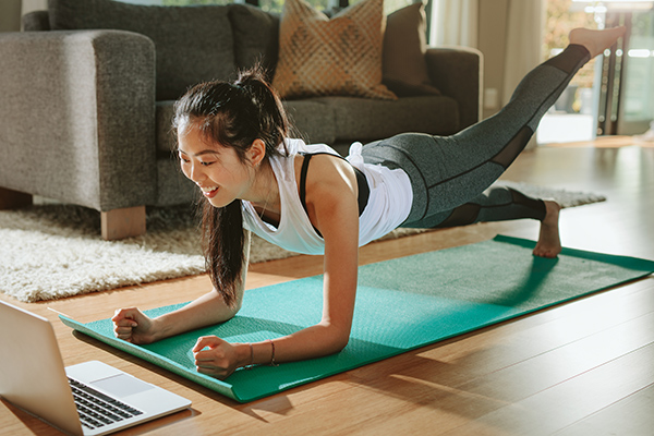at-home exercises can help you stay healthy during the pandemic