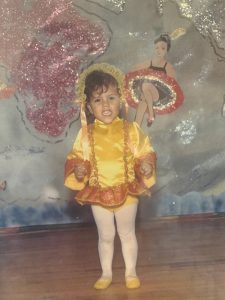 Dr. Michelle Barron, the top infectious disease expert in Colorado as a little girl when she loved ballet.