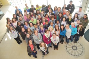 The Delaware delegation at the 2014 youth adult partnershp