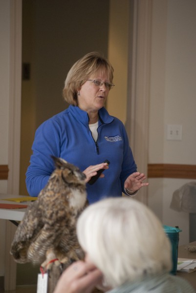Dot Abbott Dot Abbott, UD Extension agent in renewable resources and wildlife discusses the importance of providing food, water and shelter in the landscape to encourage wildlife