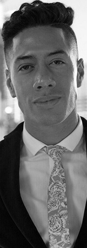 Justin Black & White Image