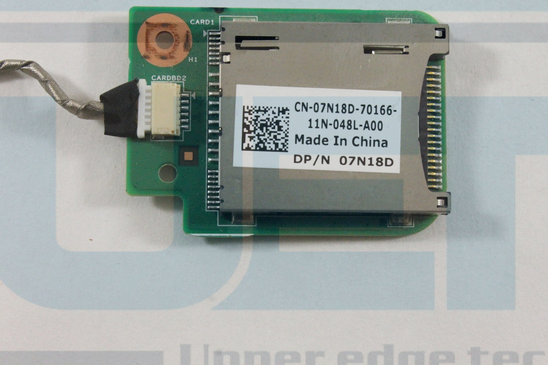 Dell Inspiron N5010 DG15 CARDREADER SD Slot Board 7N18D 48.4HH04.011