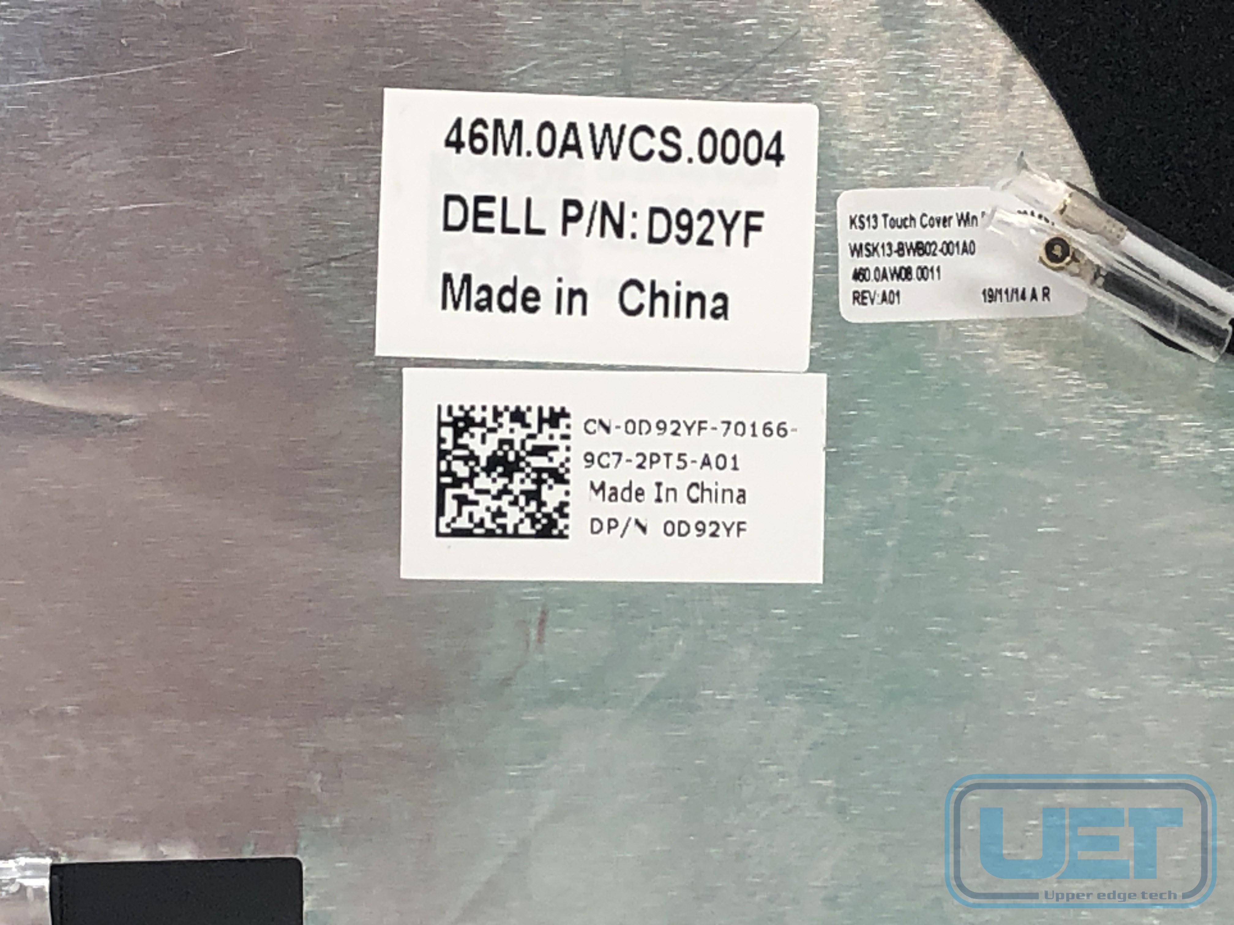 New Dell Latitude 3380 Laptop LCD Top Back Cover Lid D92YF Grey LED  Touchscreen | eBay UK