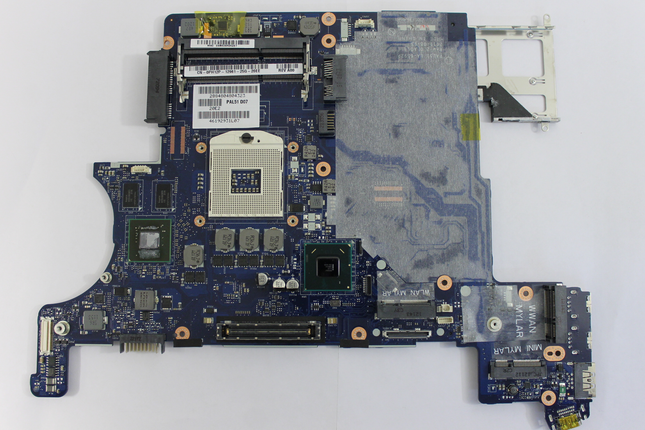 Upper Edge Technology Dell Latitude E6420 Motherboard PH12P INTEL HD