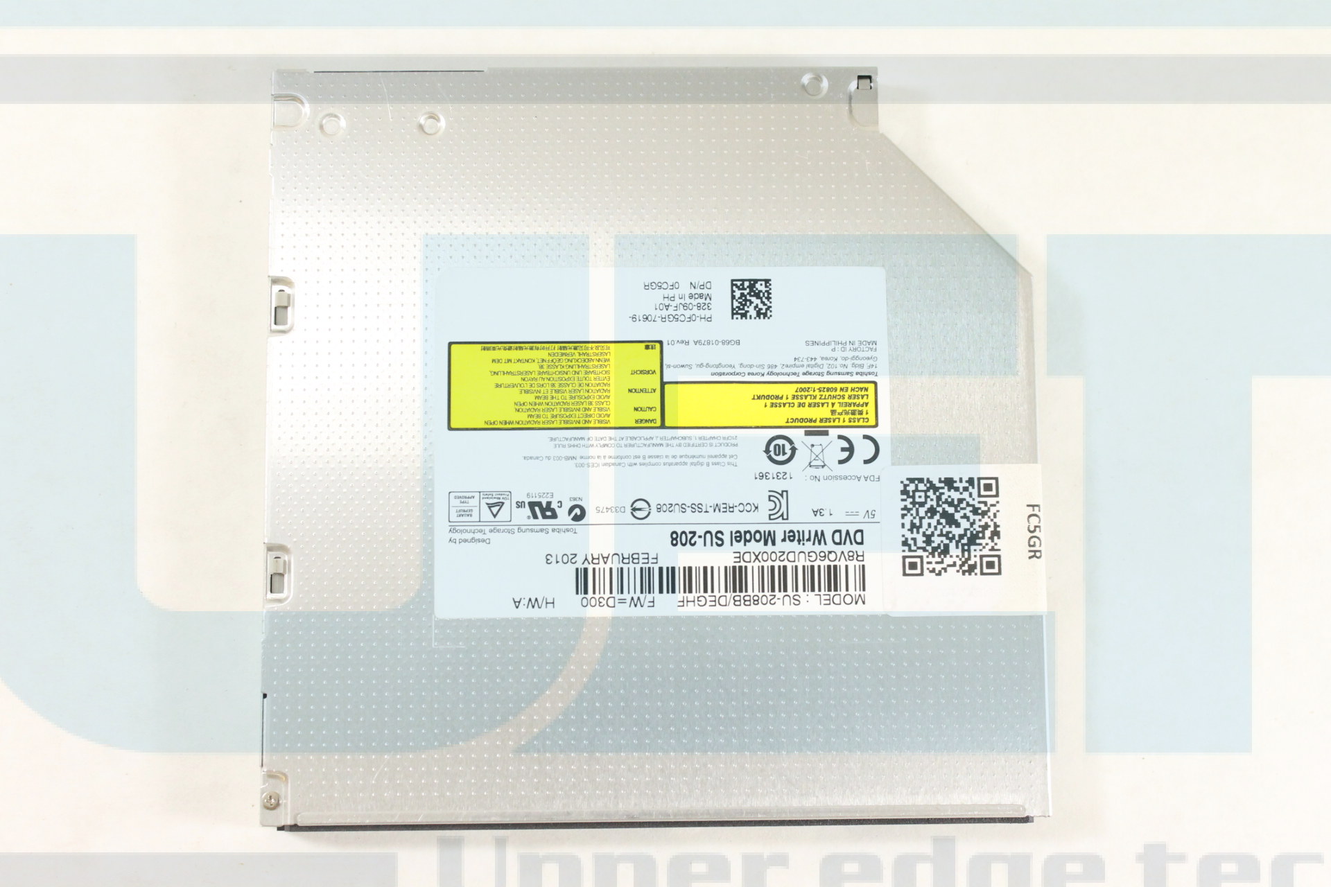 Dell Latitude E6430 SATA DVDRW Drive FC5GR SU208BB/DEGHF Tested