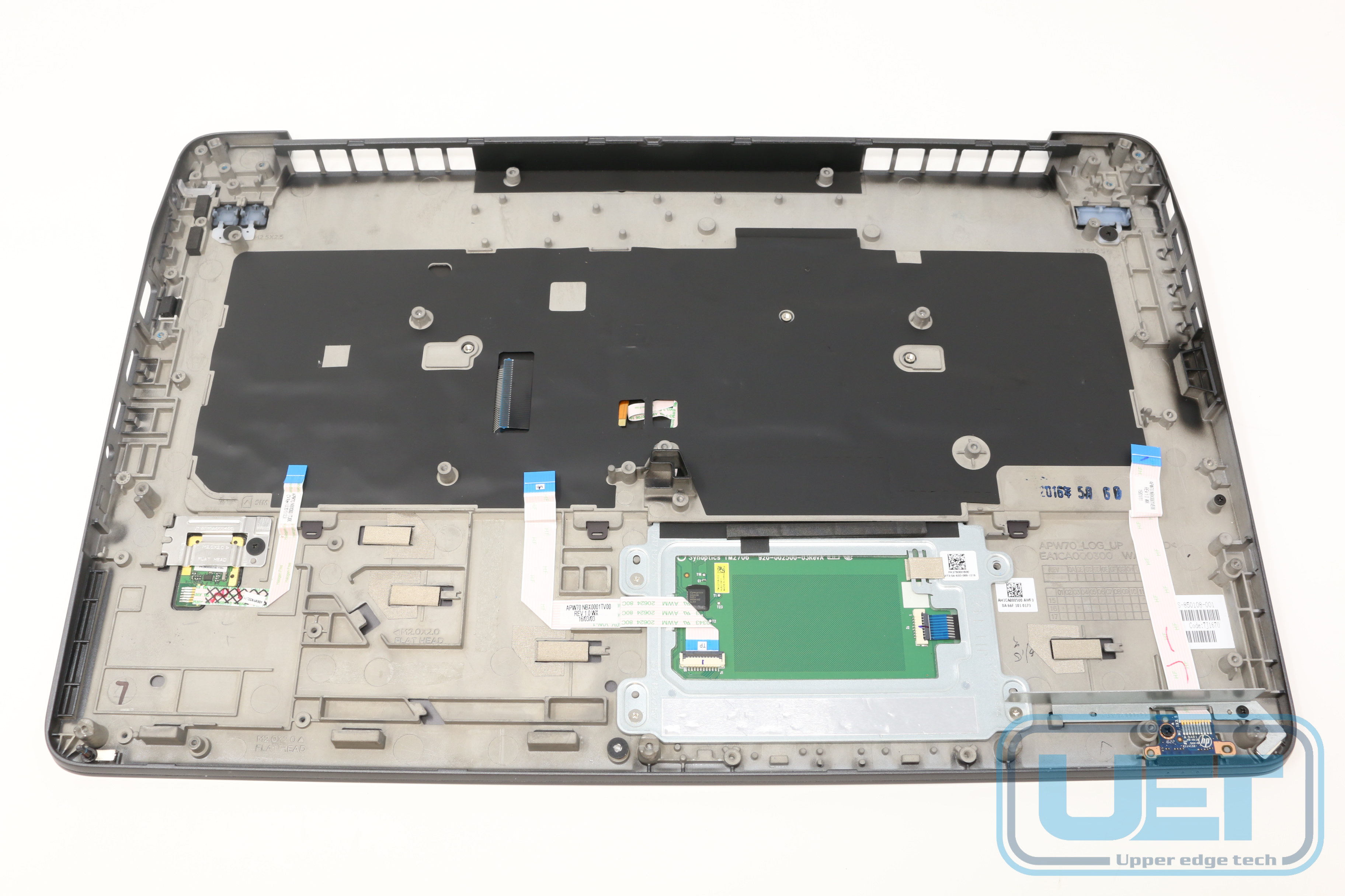 HP Zbook 17 G3 Laptop Palmrest Fingerprint 850108001 Gray Grade A