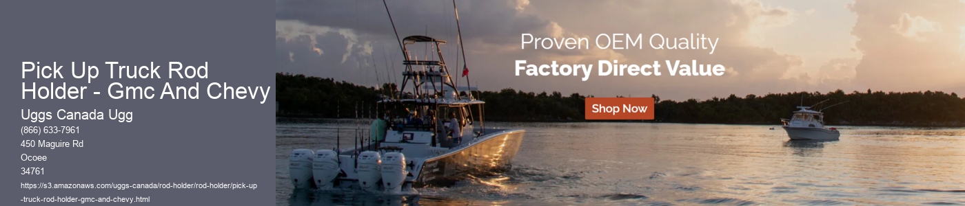 Pick Up Truck Rod Holder - Gmc And Chevy