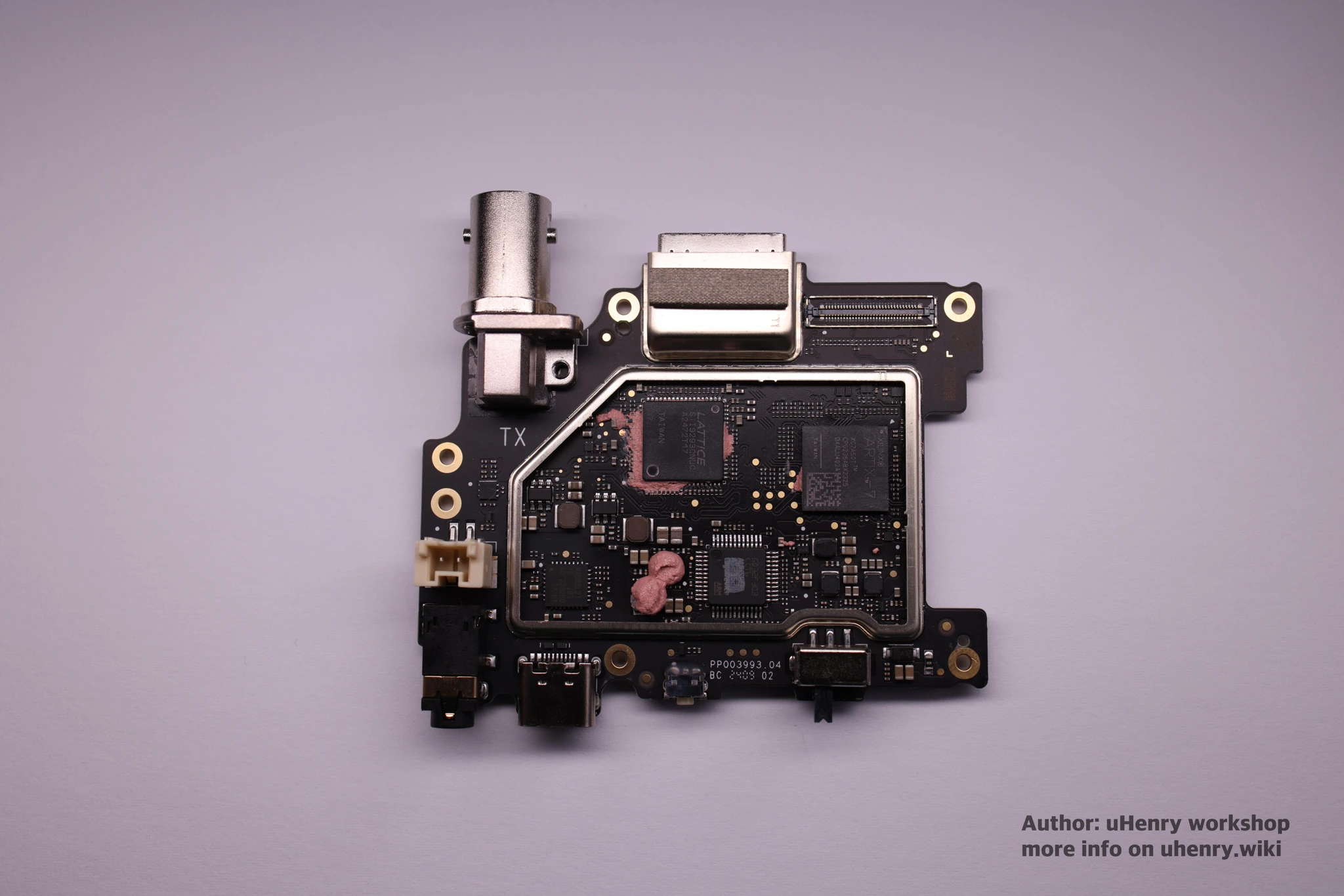 DJI SDR transmission,SDI port,HDMI port,Xilinx fpga Artix 7,Lattice