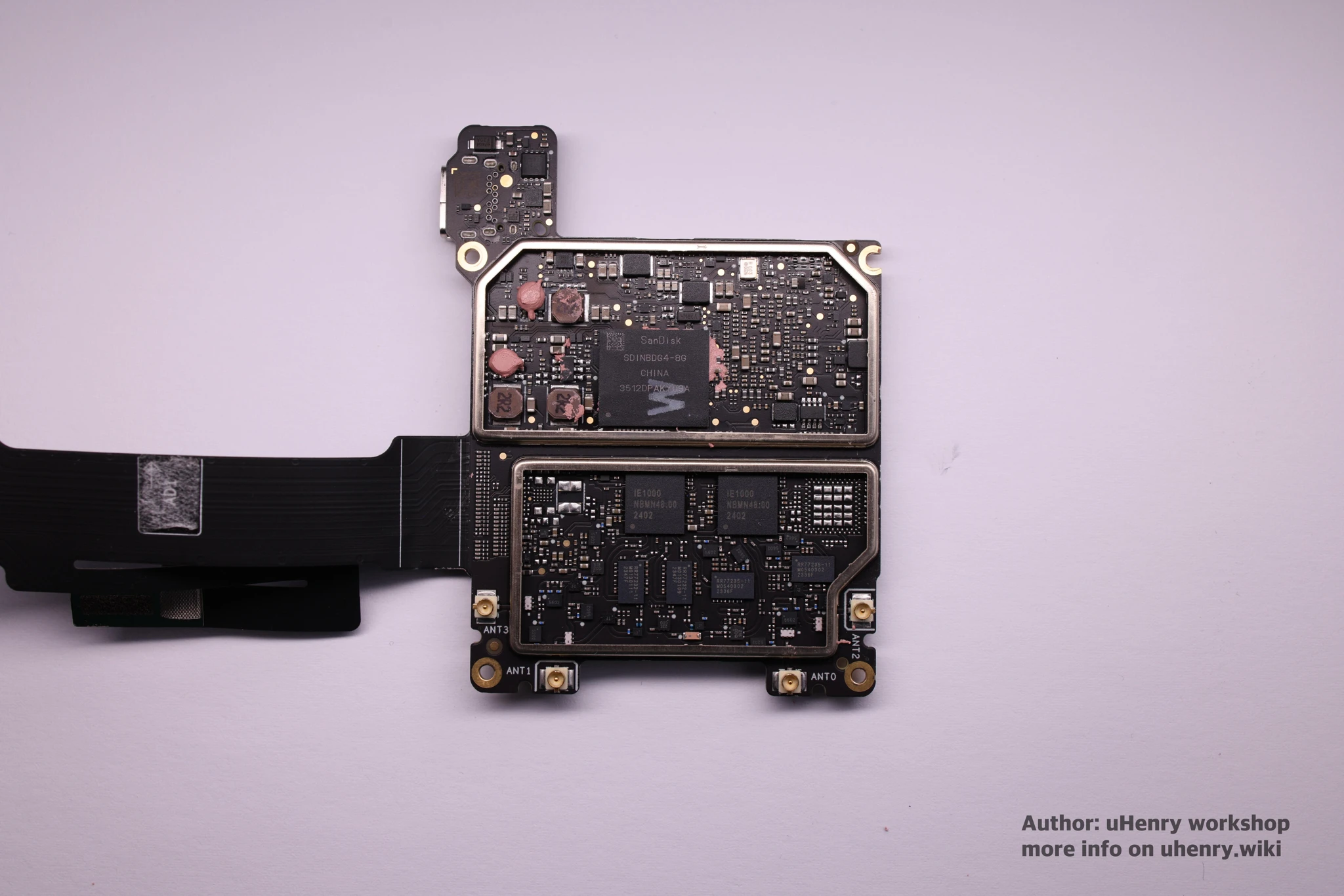 DJI SDR transmission,Sandisk NAND,IE1000