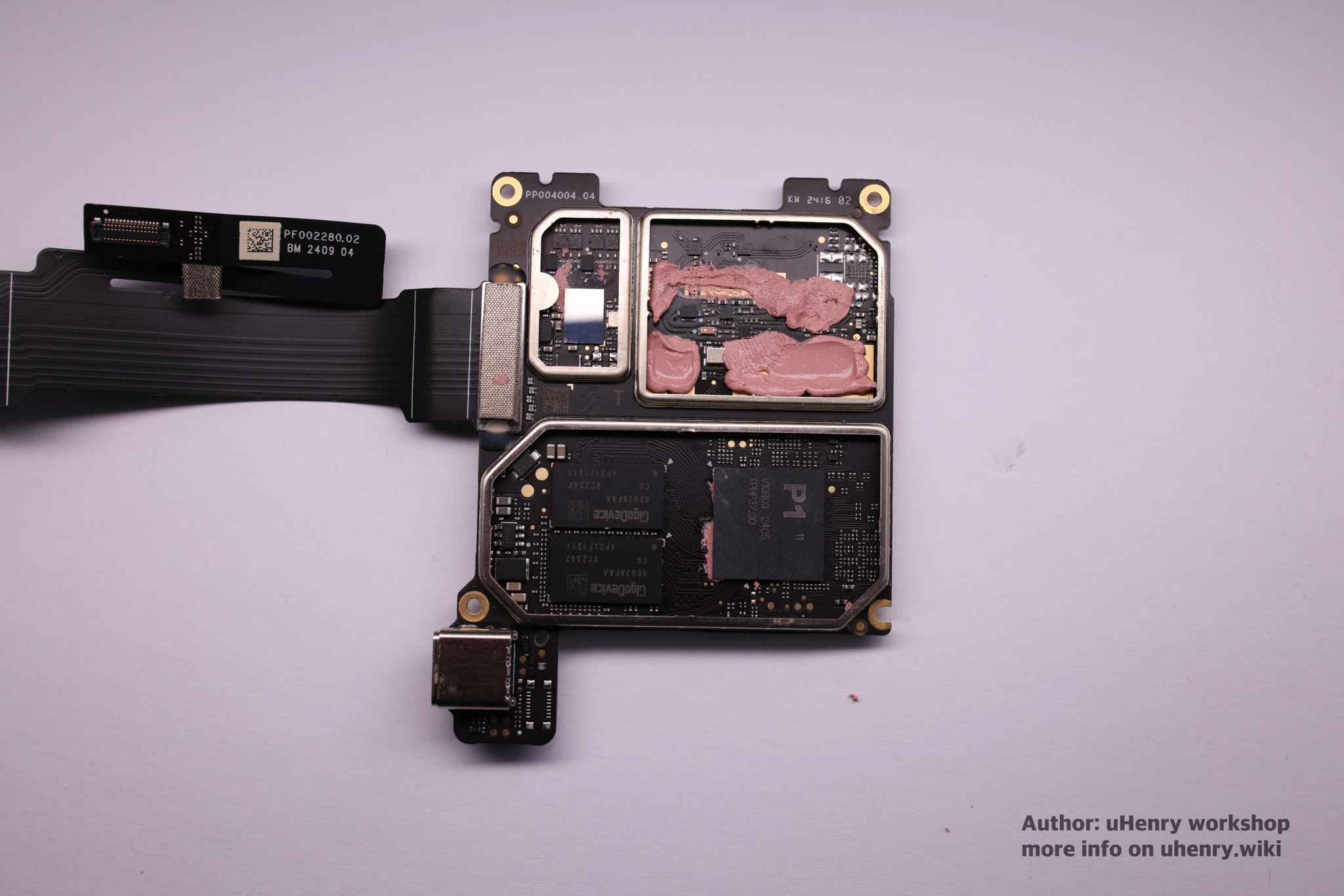 DJI SDR transmission,P1 chip,Gegadevice ram