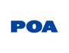 Poa mono logo blue trans