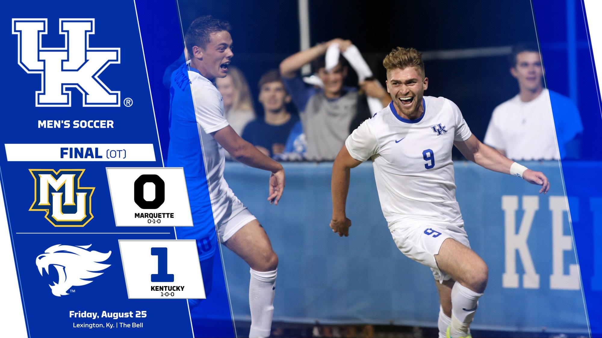 McKelvey’s Overtime Winner Gives UK Soccer Season Opening Win - University of ...