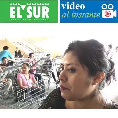 #Video Instante continúan cerradas las tiendas Aurrera, Walmart y Sam's