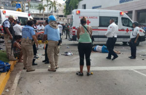 Aparatoso y mortal accidente en la Costera