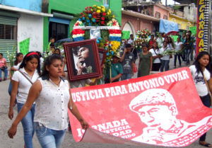 Exigen justicia para Antonio Vivar en Tlapa