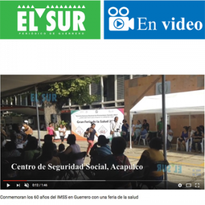 Conmemoran los 60 años del IMSS en Guerrero con una feria de la salud