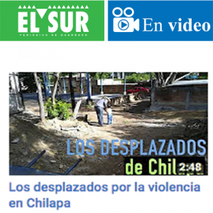 Los desplazados por la violencia en Chilapa