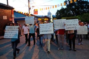 Llega la policía de la UPOEG a Chichihualco con el apoyo de vecinos