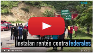 Retén contra federales en Chichihualco