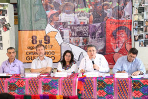 Activistas contra la desaparición de personas
