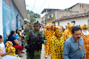 Militares y jaguares en Chilapa