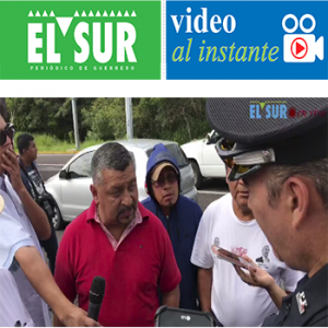#Video Instante maestros de la CETEG toman caseta Palo Blanco en la Autopista del Sol
