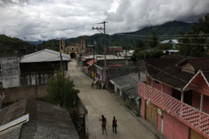 Pueblo Viejo tras el enfrentamiento armado