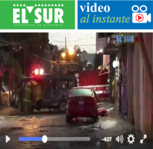 Ataque armado en el sitio de combis de Tlacotepec en Chilpancingo