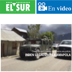 VIDEO: Pueblos de la sierra piden legalizar la amapola