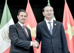 Fortalecerá Peña agenda bilateral con Vietnam; prepara participación en reunión de la APEC
