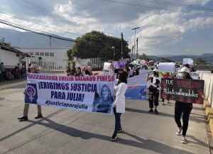 Marchan por justicia para Julia Magdalena y abren proceso al acusado de su feminicidio
