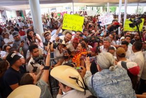 Miles en mítines de Claudia en Acapulco, Chilpancingo e Iguala