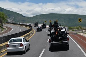 Nuevo operativo de la Policía Estatal en el tramo de la autopista donde roban vehículos