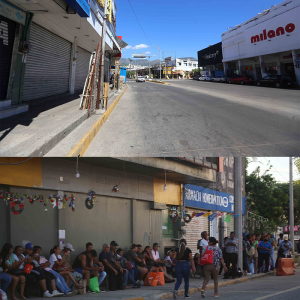 Calles vacías en Acapulco en el cuarto día de escasez de transporte; la Guardia Nacional traslada a usuarios