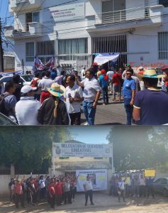 Se reactiva la protesta estatal de maestros de Educación Física; no cumple la SEG, reclaman