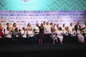 Inicia el 48 Tianguis Turístico en Acapulco; “no fue fácil llegar”, dice la gobernadora en el acto