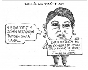 TAMBIÉN LES “PEGÓ”   Otero