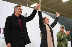 Solo juntos podemos competir comercialmente contra China, señala Sheinbaum a EU y Canadá