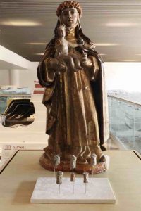 Recupera México escultura de Santa Rosa de Lima robada en Hidalgo; la llevaron a Estados Unidos