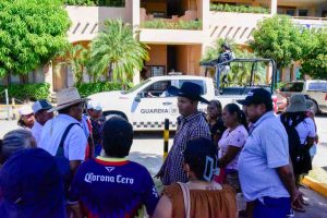 Acceden a liberar los sistemas de captación con la presencia de la gobernadora y la alcaldesa