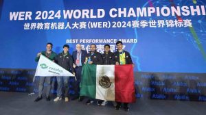 Logran estudiantes de un plantel de Conalep en Silao el primer lugar en concurso de robótica en China