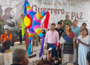 Agua potable y paz, lo que piden ciudadanos de Acapulco y Chilpancingo: Rocío Bárcena