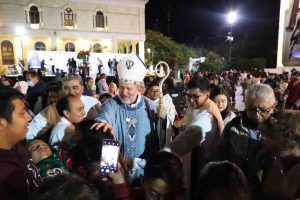 Celebran con fuerte resguardo de seguridad la misa de fin de año en la plaza capitalina