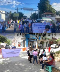 Repiten maestros protestas en Costa Grande e Iguala; toman oficinas estatales y la caseta
