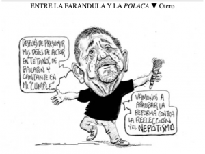 ENTRE LA FARANDULA Y LA POLACA  Otero