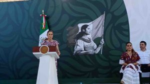 Las acciones para la reconstrucción tras los huracanes se notarán ya este año: Sheinbaum