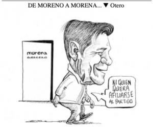 DE MORENO A MORENA…   Otero